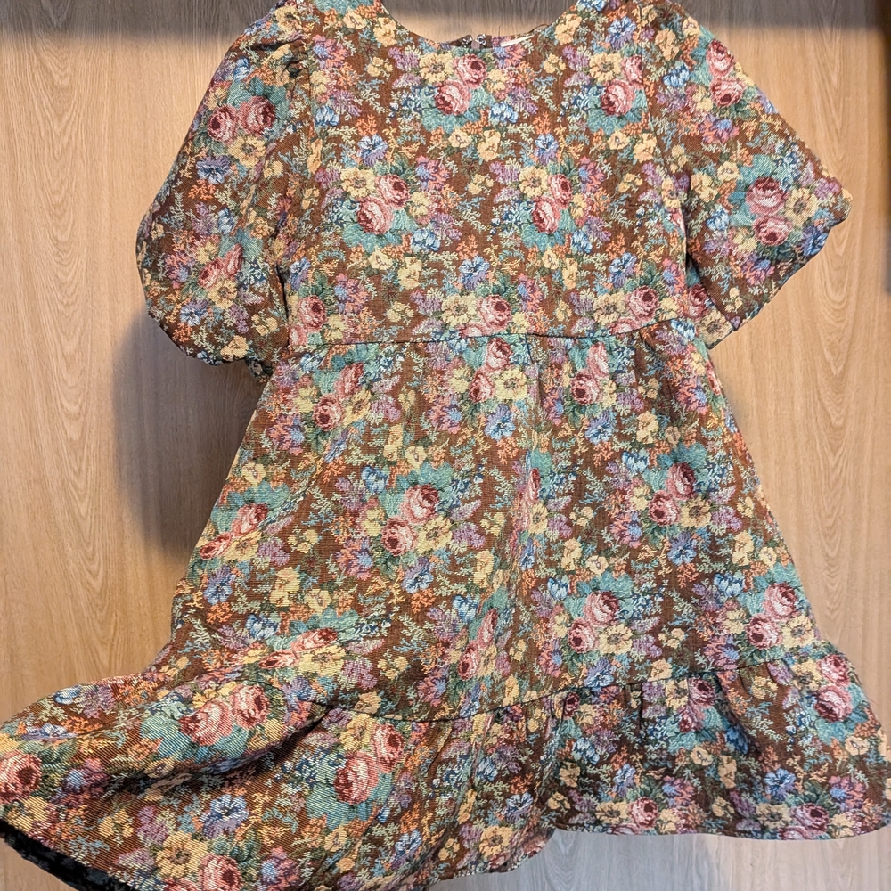 Vintage floral dress